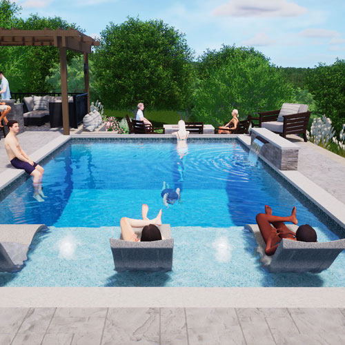 Swimming Pool Construction - Royal Creations Architectural Landscaping